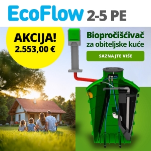 AKCIJA - Biopročišćivač EcoFlow 2-5 PE