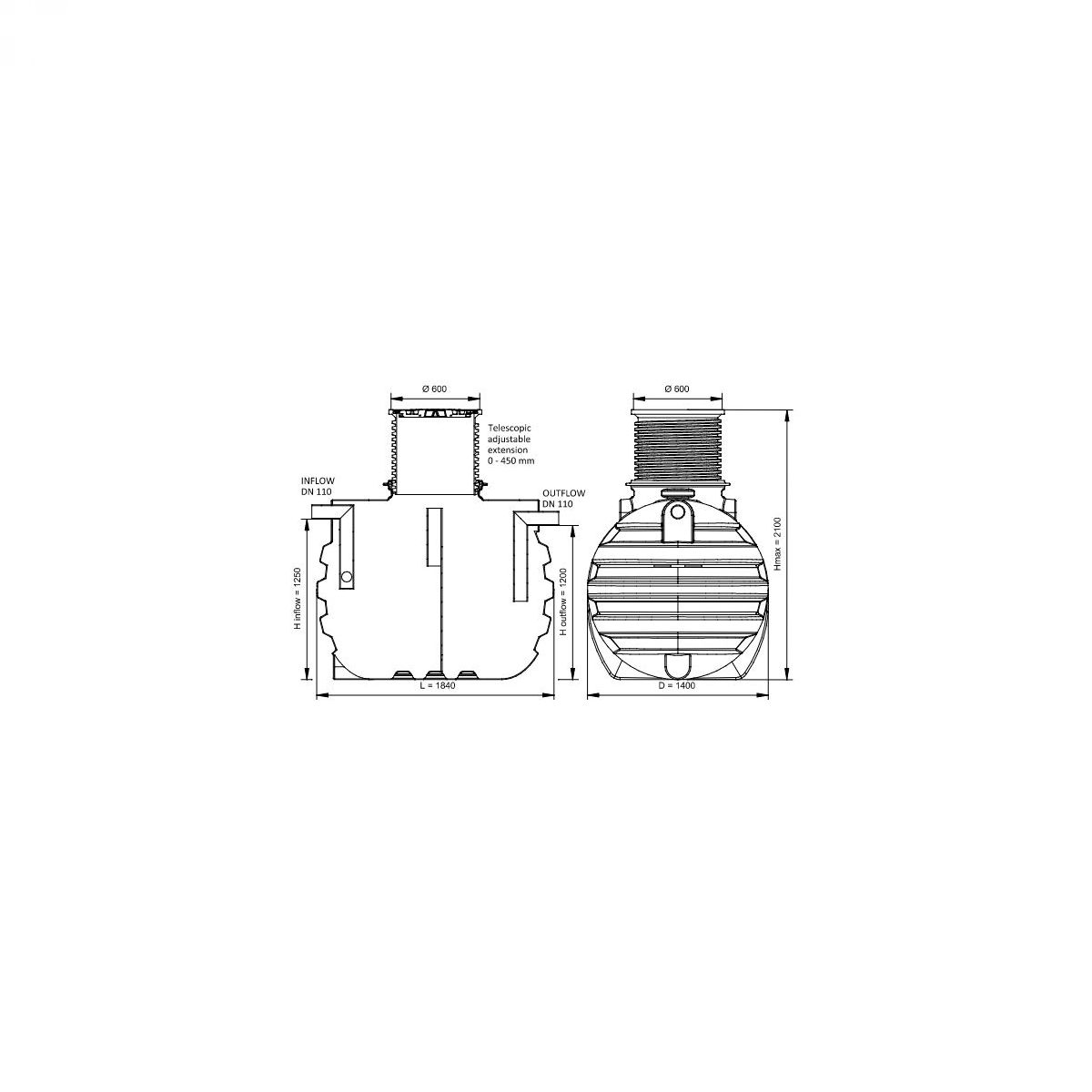 SEPARATOR MASTI 2200L - NG 4
