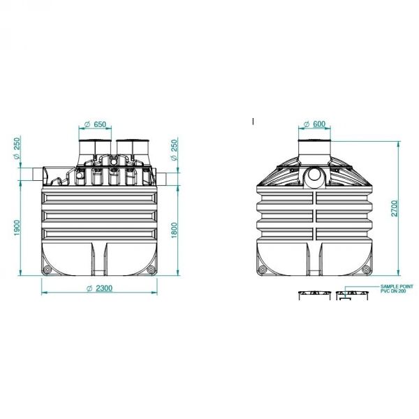 SEPARATOR ULJA 7500L - NS 40