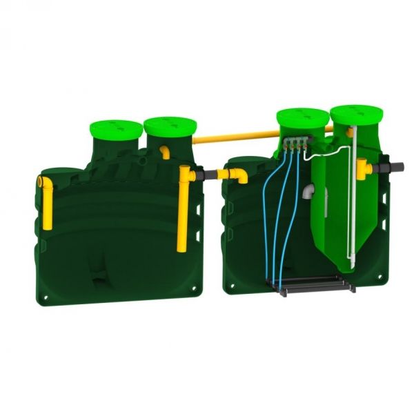 BIOPROČIŠĆIVAČ BIOCKO 36-45 PE 2x7500 L