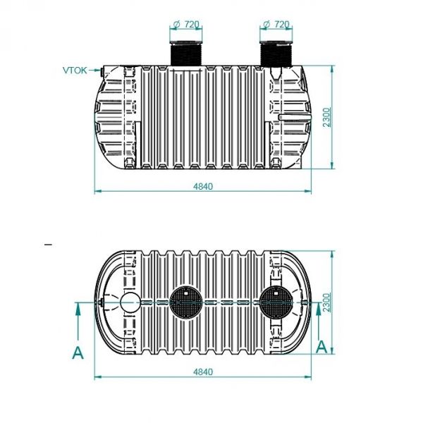 SEPTIČKA JAMA 16000 L - 3 KOMORE