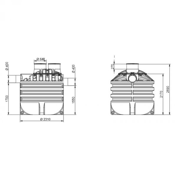 SEPARATOR ULJA 7500L - NS 150/30