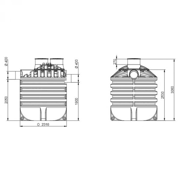 SEPARATOR ULJA 8700L - NS 200/40