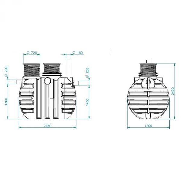 SEPARATOR ULJA 5000L - NS 10 TIP A sa ATEX certifikatom - conductive