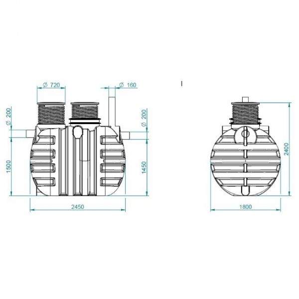 SEPARATOR ULJA 5000L - NS 15 TIP A sa ATEX certifikatom - conductive