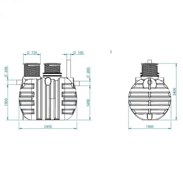 SEPARATOR ULJA 5000L - NS 10 TIP B sa ATEX certifikatom - conductive