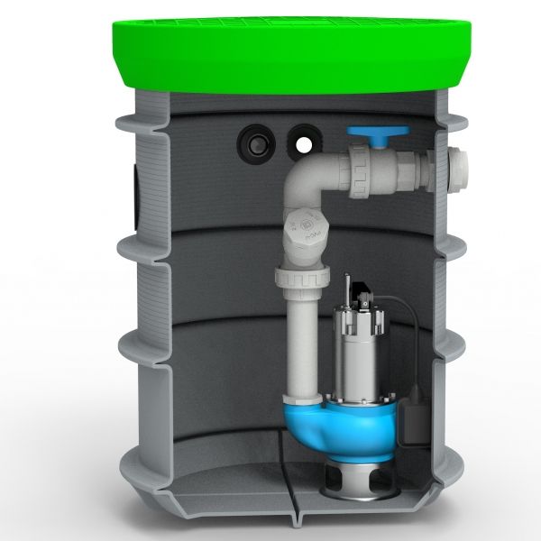 Prepumpna stanica Ø600x1000 - Pentax DG102G